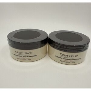 Crepe Erase Intensive Body Repair Treatment Set Of Two 3.5 oz Sealed New